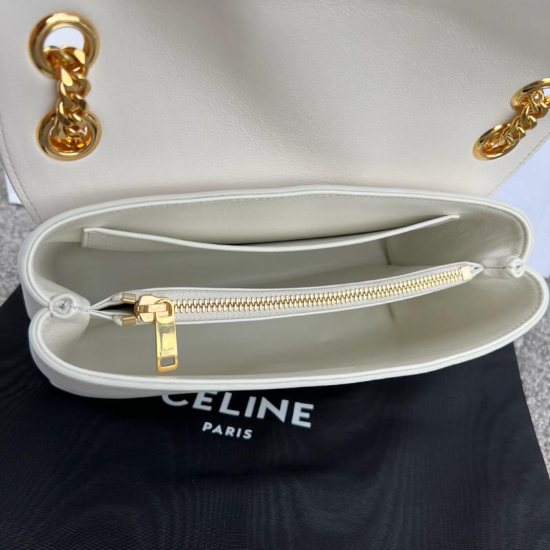 Medium Celine Victoire Bag 115853 White