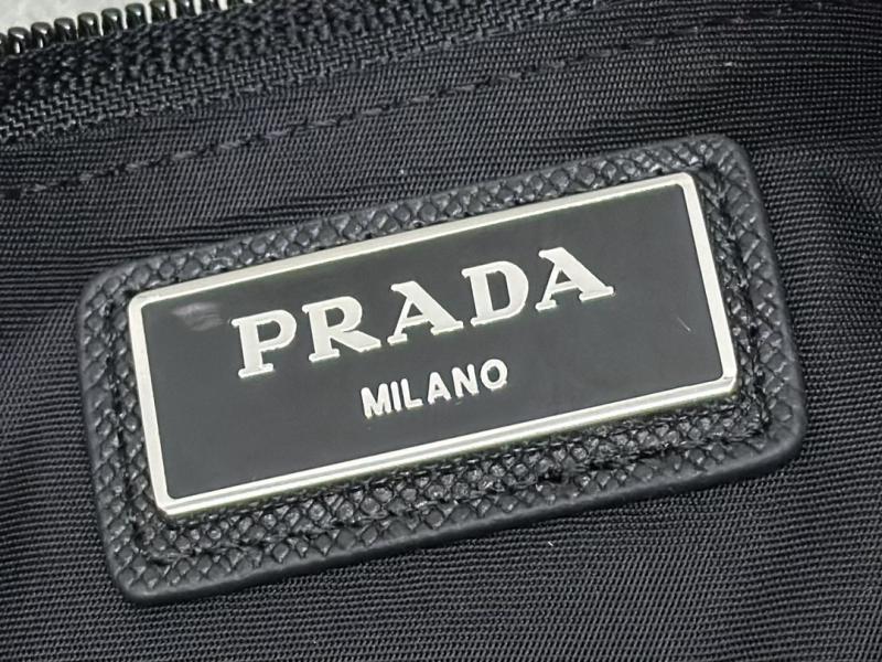 Prada Re-Nylon and Saffiano leather shoulder bag 2VH128