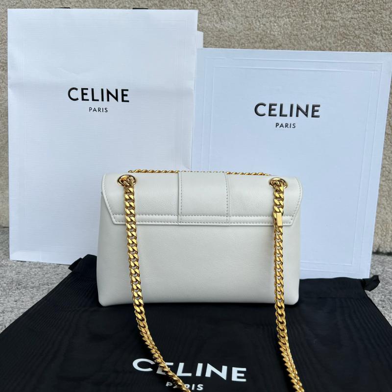 Teen Celine Victoire Bag 116593 White