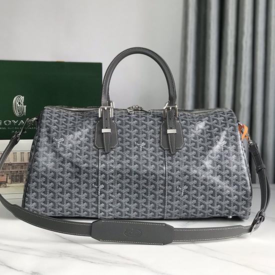 Goyard Boston 45 Bag Grey G020231 Goyard Boston 45 Bag Grey G020231