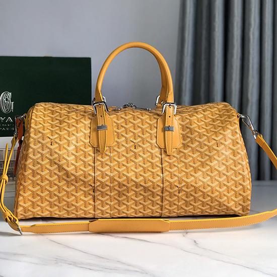Goyard Boston 45 Bag Yellow G020231 Goyard Boston 45 Bag Yellow G020231